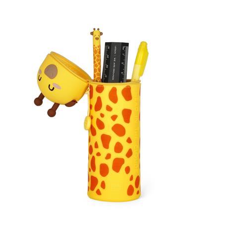 Astuccio Tombolino Legami 2-In-1 Silicone - Kawaii, Giraffa - 2