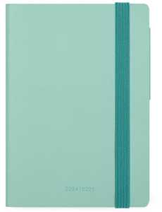 Cartoleria Agenda settimanale Legami 2024-2025, 18 mesi, Small Weekly Diary con Notebook - Milk & Mint - 9,5 x 13,5 cm Legami