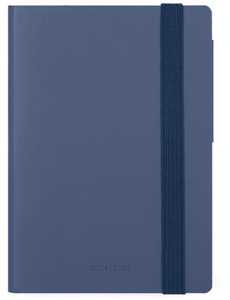 Cartoleria Agenda settimanale Legami 2024-2025, 18 mesi, Small Weekly Diary con Notebook - Blueberry - 9,5 x 13,5 cm Legami