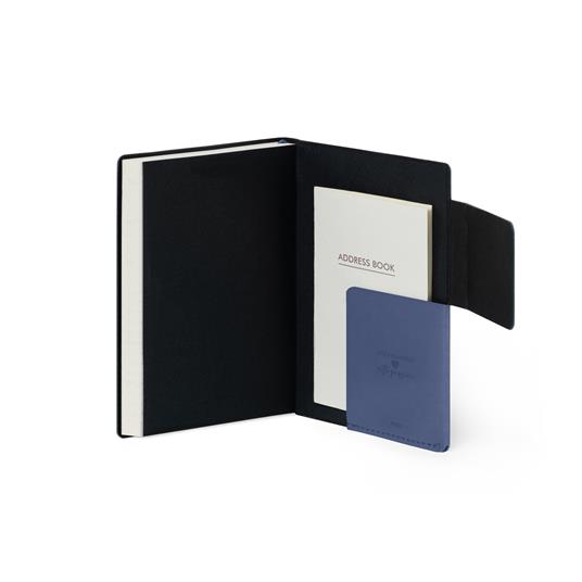 Agenda settimanale Legami 2024-2025, 18 mesi, Small Weekly Diary con Notebook - Blueberry - 9,5 x 13,5 cm - 5