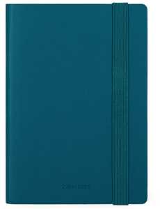 Cartoleria Agenda settimanale Legami 2024-2025, 18 mesi, Small Weekly Diary con Notebook - Teal Blue - 9,5 x 13,5 cm Legami