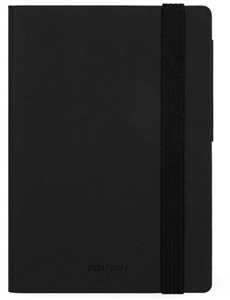 Cartoleria Agenda settimanale Legami 2024-2025, 18 mesi, Small Weekly Diary con Notebook - Black Diamond - 9,5 x 13,5 cm Legami