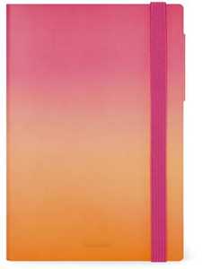 Cartoleria Agenda settimanale Legami 2024-2025, 18 mesi, Medium Weekly Diary con Notebook - Golden Hour - 12 x 18 cm Legami