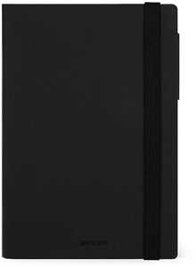 Cartoleria Agenda settimanale Legami 2024-2025, 18 mesi, Medium Weekly Diary con Notebook - Black Diamond - 12 x 18 cm Legami