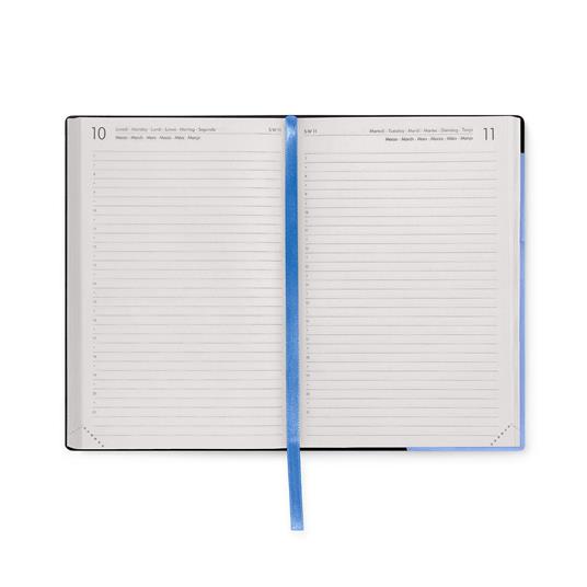 Agenda giornaliera Legami 2024/2025, 16 mesi, Medium Daily Diary - Cornflower - 2