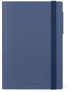 Cartoleria Agenda giornaliera Legami 2024/2025, 16 mesi, Medium Daily Diary - Blueberry Legami