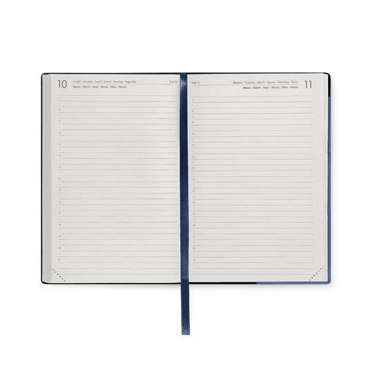 Agenda giornaliera Legami 2024/2025, 16 mesi, Medium Daily Diary - Blueberry - 2