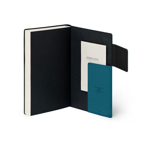 Agenda giornaliera Legami 2024/2025, 16 mesi, Medium Daily Diary - Teal Blue - 5