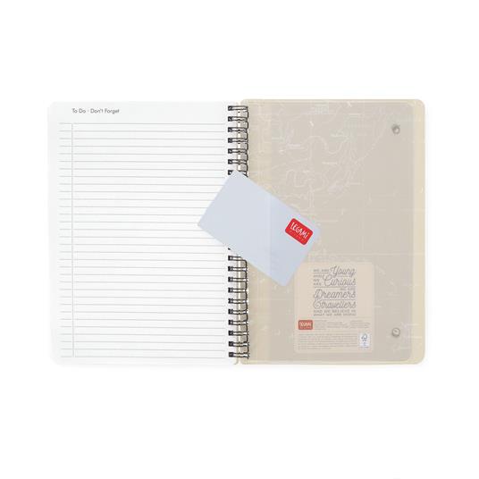 Agenda settimanale Legami 2024/2025, 16 mesi, Large Weekly Spiral Bound Diary - Travel - 4