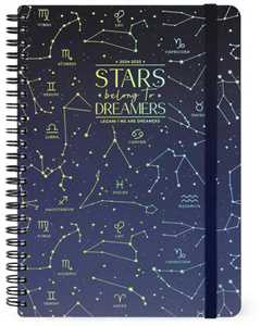 Cartoleria Agenda settimanale Legami 2024/2025, 16 mesi, Large Weekly Spiral Bound Diary - Stars Legami