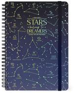 Agenda settimanale Legami 2024/2025, 16 mesi, Large Weekly Spiral Bound Diary - Stars