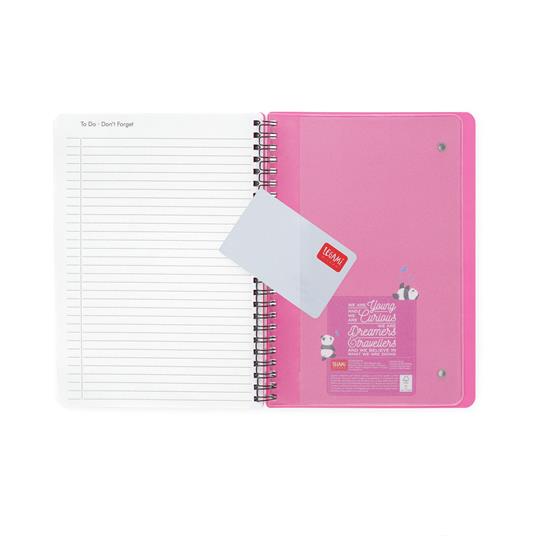 Agenda settimanale Legami 2024/2025, 16 mesi, Large Weekly Spiral Bound Diary - Panda - 4