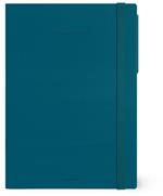 Agenda del docente settimanale Legami 2025, settimanale, 13 mesi, Large Weekly Diary - Teal Blue