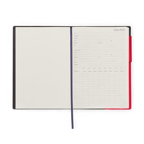 Agenda del docente settimanale Legami 2025, settimanale, 13 mesi, Large Weekly Diary - Radiant Red - 2