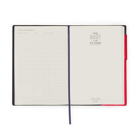 Agenda del docente settimanale Legami 2025, settimanale, 13 mesi, Large Weekly Diary - Radiant Red - 8
