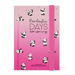 Agenda giornaliera Mini Legami 12 Mesi - 2025 - Small Photo Daily Diary  - Panda