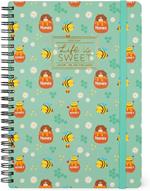 Agenda settimanale spiralata Legami 12 Mesi - 2025  - Large Weekly Spiral Bound Diary - Bee