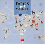 Calendario da Muro 2025 Legami - Dogs Of The World - 30 x 29