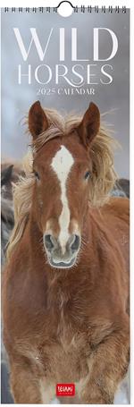 Calendario da Muro 2025 Legami - Wild Horses - 16 x 49