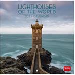 Calendario da Muro 2025 Legami - Lighthouses Of The World - 18 x 18