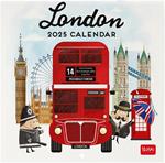 Calendario da Muro 2025 Legami - London -18 x 18