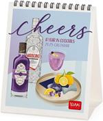 Calendario da Tavolo 2025 Legami - Cheers -12 x 14,5