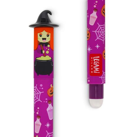 3 penne gel cancellabili Legami - the boo crew - bat + witch + vampire - 3