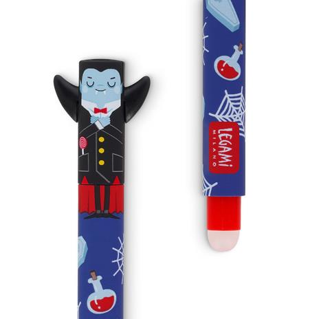 3 penne gel cancellabili Legami - the boo crew - bat + witch + vampire - 5