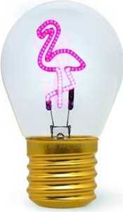 Idee regalo Bulb Fiction - Lightbulb-Shaped Table Lamp - Flamingo Legami
