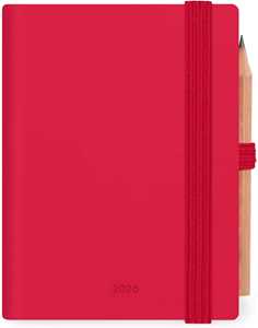 Cartoleria Agenda Legami 12 mesi, 2026, bigiornaliera, Mini 2-Day Diary - Cherry Bomb Legami