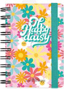 Cartoleria Agenda Legami 12 mesi, 2026, giornaliera, Small Daily Spiral Bound - Daisy Legami