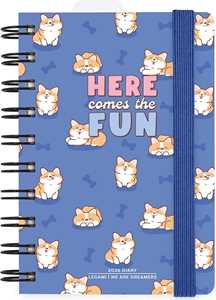 Cartoleria Agenda Legami 12 mesi, 2026, giornaliera, Small Daily Spiral Bound - Blue Corgi Legami