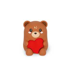 Cartoleria Sharpening Is Magic - Light-Up Pen. Sharpener Cont. - Teddy Bear Legami