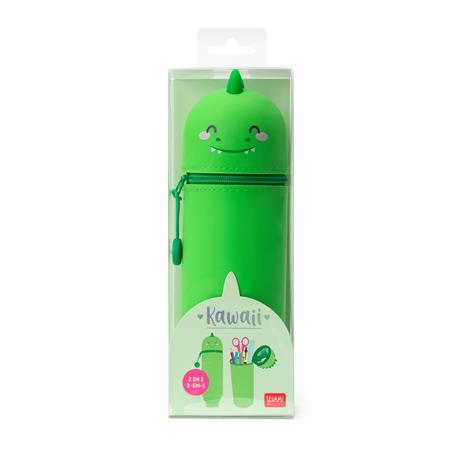 Astuccio Tombolino Legami 2-In-1 Silicone - Kawaii, Dinosauro - 4