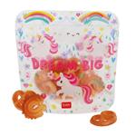 Buste alimentari riutilizzabili. Snack Bags - Set Of 3 Reusable Food Pouches -  Unicorn