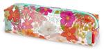 Astuccio Transparent Pencil Case - Flowers