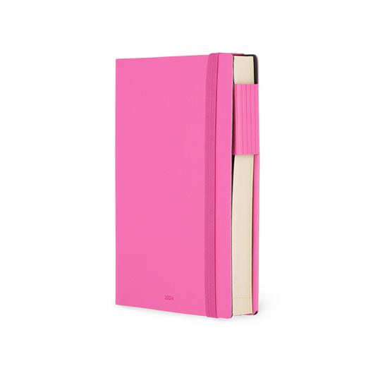 AGENDA 2024 LEGAMI 12 MESI GIORNALIERA - MEDIUM PINK CM 12X18