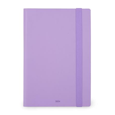 Agenda 2023-2024 Legami, 12 mesi, settimanale, medium, con notebook, colors  - LAVENDER - Legami - Cartoleria e scuola