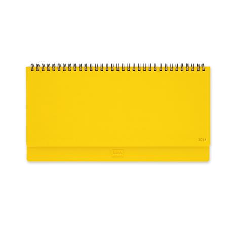 Desk Planner Legami 2024, 13 mesi, colors - YELLOW FREESIA