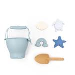 Bamboom Set Spiaggia Secchiello con Accesori Blu