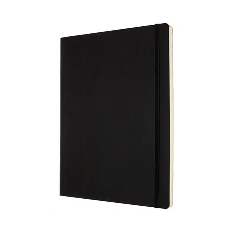 Taccuino Moleskine XXL a quadretti copertina morbida nero. Black - 2