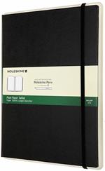 Taccuino Moleskine Papertablet P+ XL a pagine bianche copertina rigida nero. Black