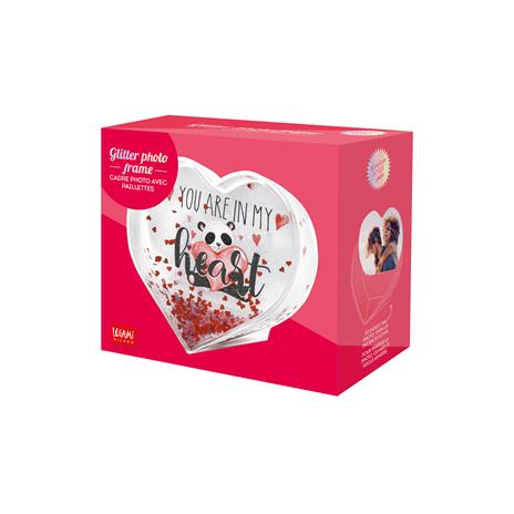 Portafoto San Valentino Glitter Photo Frame Heart Legami - 3