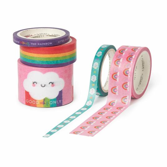 Nastro adesivo decorativo con punti Samekomon - Verde - 1,5 cm x 7 m -  Masking Tape - Cartoleria e scuola