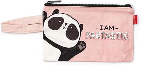 Pochette in cotone, Cotton Pouch - Panda