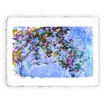 Stampa d''arte Pitteikon di Claude Monet Le rose - 1925-1926, Miniartprint - cm 17x11