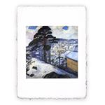 Stampa d''arte Pitteikon di Edvard Munch Inverno a Kragero, Magnifica -  cm 50x70