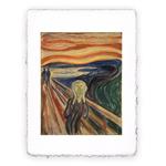 Stampa d''arte Pitteikon di Edvard Munch L''urlo II - 1910, Miniartprint - cm 17x11