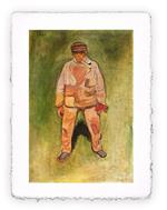 Stampa d''arte Pitteikon di Edvard Munch Il pescatore 1902, Magnifica -  cm 50x70