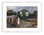 Stampa d''arte Pitteikon di Edvard Munch La tempesta - 1893, Grande - cm 40x50